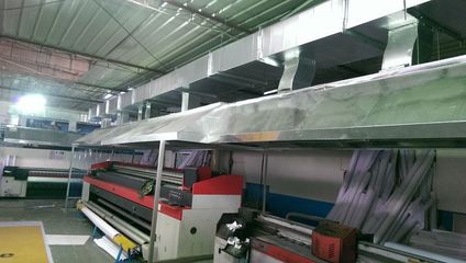 簰洲湾广告印刷喷绘车间废气净化工程与广告制作服务解决方案